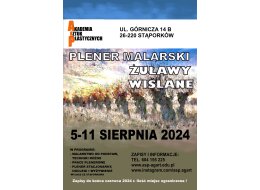 Plener Malarski Żuławy Wiślane 2024 (okolice Malborka, wyjazd ze Stąporkowa) 