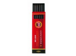 GIOCONDA WKŁAD GRAFITOWY ZESTAW 6 SZT 5,6 MM 4865/6B