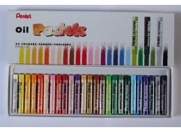 PASTELE OLEJNE PENTEL KPL. 25 KOL. 