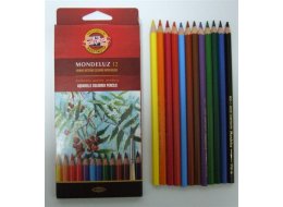 MONDELUZ KREDKI AKWARELOWE KPL. 12 KOL NR 3716