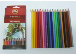 MONDELUZ KREDKI AKWARELOWE KPL. 24  KOL NR 3718