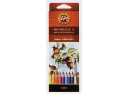 MONDELUZ KREDKI AKWARELOWE KPL. 18  KOL NR 3717
