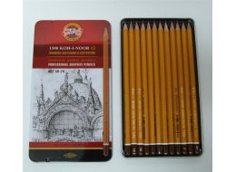 OŁÓWKI ART KOMPLET 12 SZT NR 1502/II