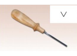DŁUTO SNYCERSKIE KSZTAŁTOWE KĄTOWE 4,5 MM NR 202