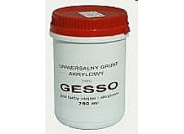 GRUNT AKRYLOWY TYPU GESSO 750 ML