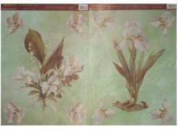 PAPIER DO DECOUPAGE 33 X48 CM NR 8097