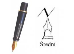 STALÓWKA KALIGRAFICZNA WKRĘCANA ŚREDNI 1.1 MM MSW