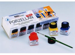 FARBY DO PORCELANY ZESTAW 6 KOLORÓW NR 16600