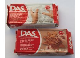 GLINKA SAMOUTWARDZALNA DO MODELOWANIA - DAS 0,5 KG BIAŁA