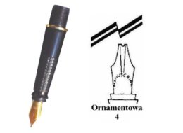 STALÓWKA KALIGRAFICZNA WKRĘCANA 4 ORNAMENTOWA 2.5  MM MSW