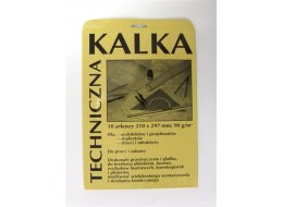  KALKA TECHNICZNA A4 10 KARTEK 90 G NR KAL-DA4910