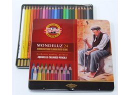 MONDELUZ KREDKI AKWARELOWE KPL. 24  KOL NR 3724