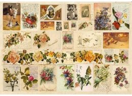 PAPIER DO DECOUPAGE 50X70 CM NR ENJOY 010009