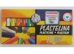 PLASTELINA 12 KOLORÓW  ASTRA
