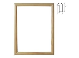 RAMA K 2 SUROWE DREWNO 70 X 100 CM