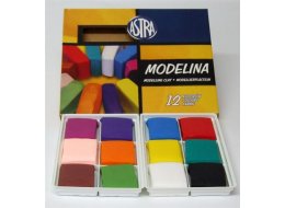 MODELINA KOMPLET 12 KOLORY  ASTRA