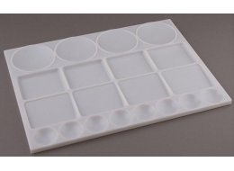 PALETA PROSTOKĄTNA PLASTIKOWA 25 X33 CM NR A-15413