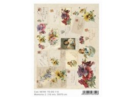 PAPIER DO DECOUPAGE TODO 50X70 CM NR SOFT 110
