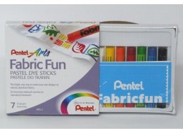PASTELE DO TKANIN PENTEL 7 KOLORÓW