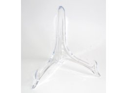 STOJAK NA TALERZ PLEXI 18 CM