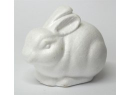 KRÓLIK ZE STYROPIANU 14x12X11 CM   SKR