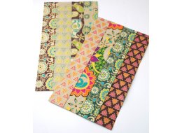 PAPIER OZDOBNY A4 ZESTAW 10 ARKUSZY INDIA MIX