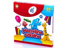 PLASTELINA SZKOLNA 24 KOLORY  ASTRA