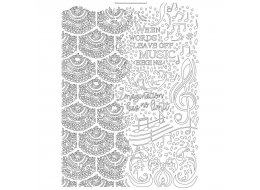 FORMA DO TEKSTURY - 21 X 14,8 CM -  NR K3PTA539