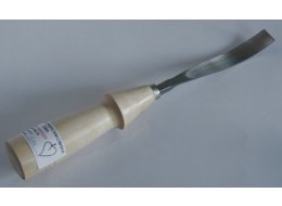 DŁUTO RZEŹBIARSKIE KUTE, PÓŁOKRĄGŁE 17 MM NR 514 UGIĘTE