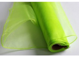 ORGANZA ROLKA 36 CM X 9 M ZIELEŃ WIOSENNA
