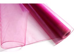 ORGANZA ROLKA 36 CM X 9 M FUKSJA