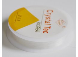 ŻYŁKA  ELASTYCZNA PRZEZROCZYSTA 0,5 MM 20 M NR 5855