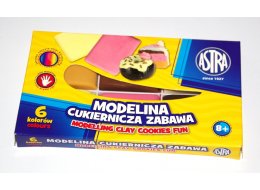 MODELINA KOMPLET 6 KOLORÓW CUKIERNICZA ZABAWA ASTRA