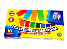 PLASTELINA KWADRATOWA 10 KOL ASTRA