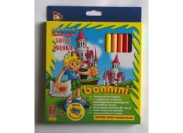 KREDKI  TRÓJKĄTNE 12 KOL. BONINI