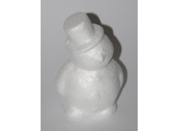 BAŁWANEK  ZE STYROPIANU  17 CM   