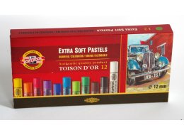 PASTELE JUMBO EXTRA SUCHE TOISON DOR  KPL.  12 KOL NR 8552 