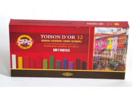 PASTELE SUCHE TOISON DOR W SZYFCIE  KPL.  12 KOL NR  8582