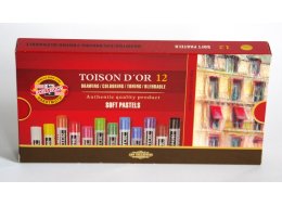PASTELE SUCHE TOISON DOR  KPL.  12 KOL NR 8512