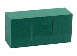 GĄBKA FLORYSTYCZNA KOSTKA - OASIS ZIELONY 23X11X7,5 CM