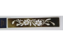 SZABLON  MOTYW KWIATY 179 X 32 MM NR 116022006