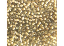 TOHO ROUND INSIDE-COLOR BLACK DIAMOND/ ORANGE CRME LINED 11/0 TH1080
