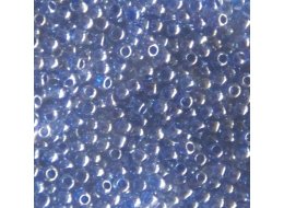 TOHO ROUND INSIDE COLOR LT SAPPHIRE/OPAQUE DK BLUE LINED 11/0 TH1088