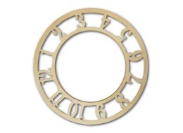 ZEGAR CYFRY 40 CM MDF