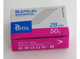 SZPILKI  28 MM OPAKOWANIE 50 G
