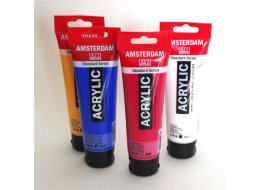 F. AKRYLOWE AMSTERDAM 120 ML. 570 PHTHALO BLUE
