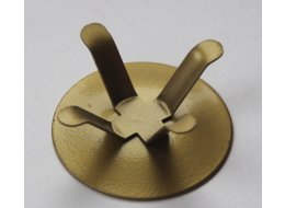 STOJAK DO JAJEK, BOMBEK METALOWY  22X50 MM