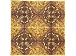 SERWETKA WZORKI ORIENTALNE SEPIA 024701
