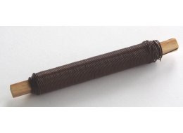 DRUT STALOWY NA PATYKU 100 G BRĄZOWY