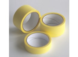 TAŚMA KLEJĄCA PAPIEROWA LAKIERNICZA ŻÓŁTA 25 MM 